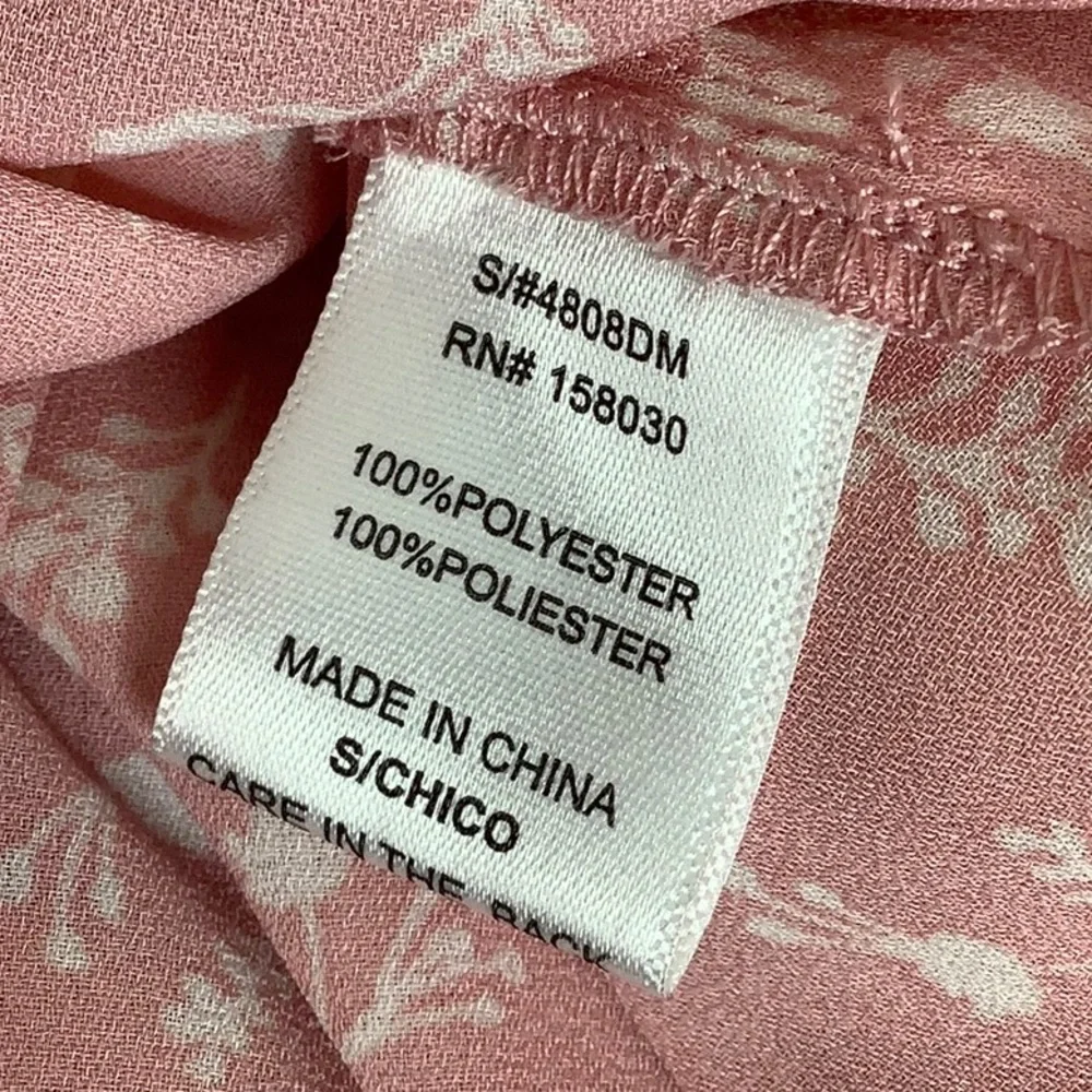 Love Tree Smocked Milkmaid Ditsy Floral Dress Size S - Picture 11 of 14